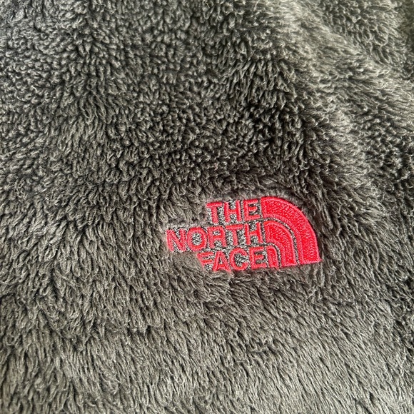 THE NORTH FACE Osolita Jacket Black Pink Fleece Women Large Plush - Picture 3 of 9